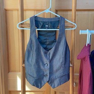 Railroad Stripe Tailored Vest